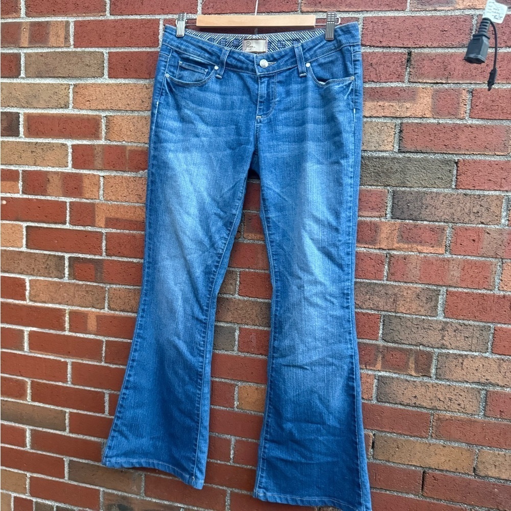 Paige Canyon Bootcut Jeans Blue Women’s Size 28 Made in USA